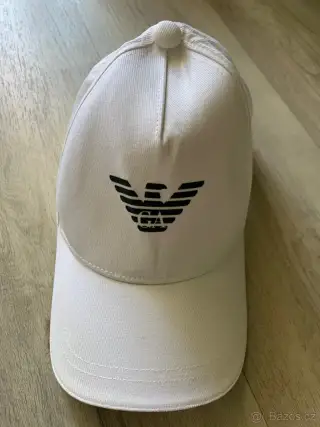 Emporio Armani Kšiltovka - bílá