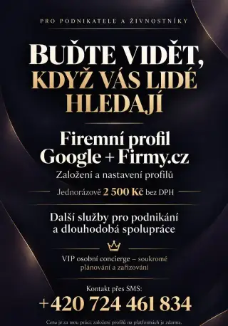 Ať vás zákazníci najdou – zařídím Google i Firmy.cz