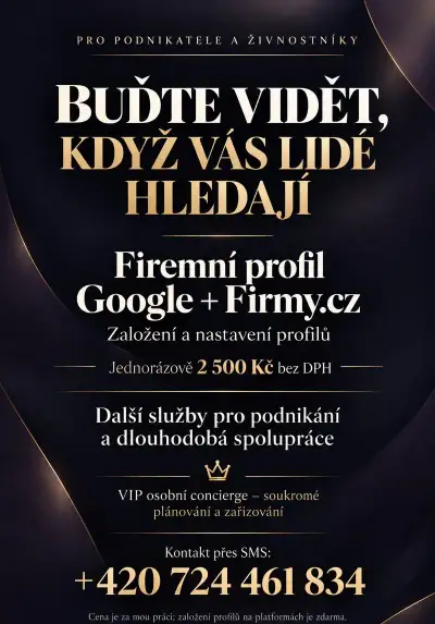 Ať vás zákazníci najdou – zařídím Google i Firmy.cz