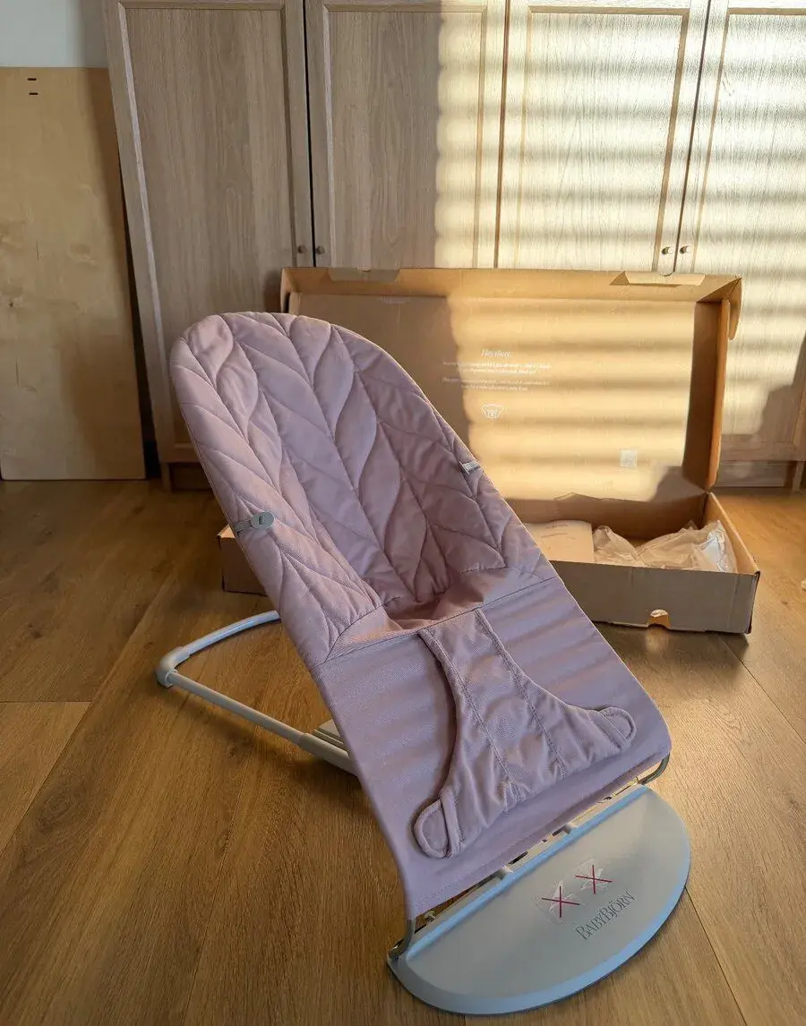 BabyBjörn Bliss Woven Petal – Dusty Pink | jako nové