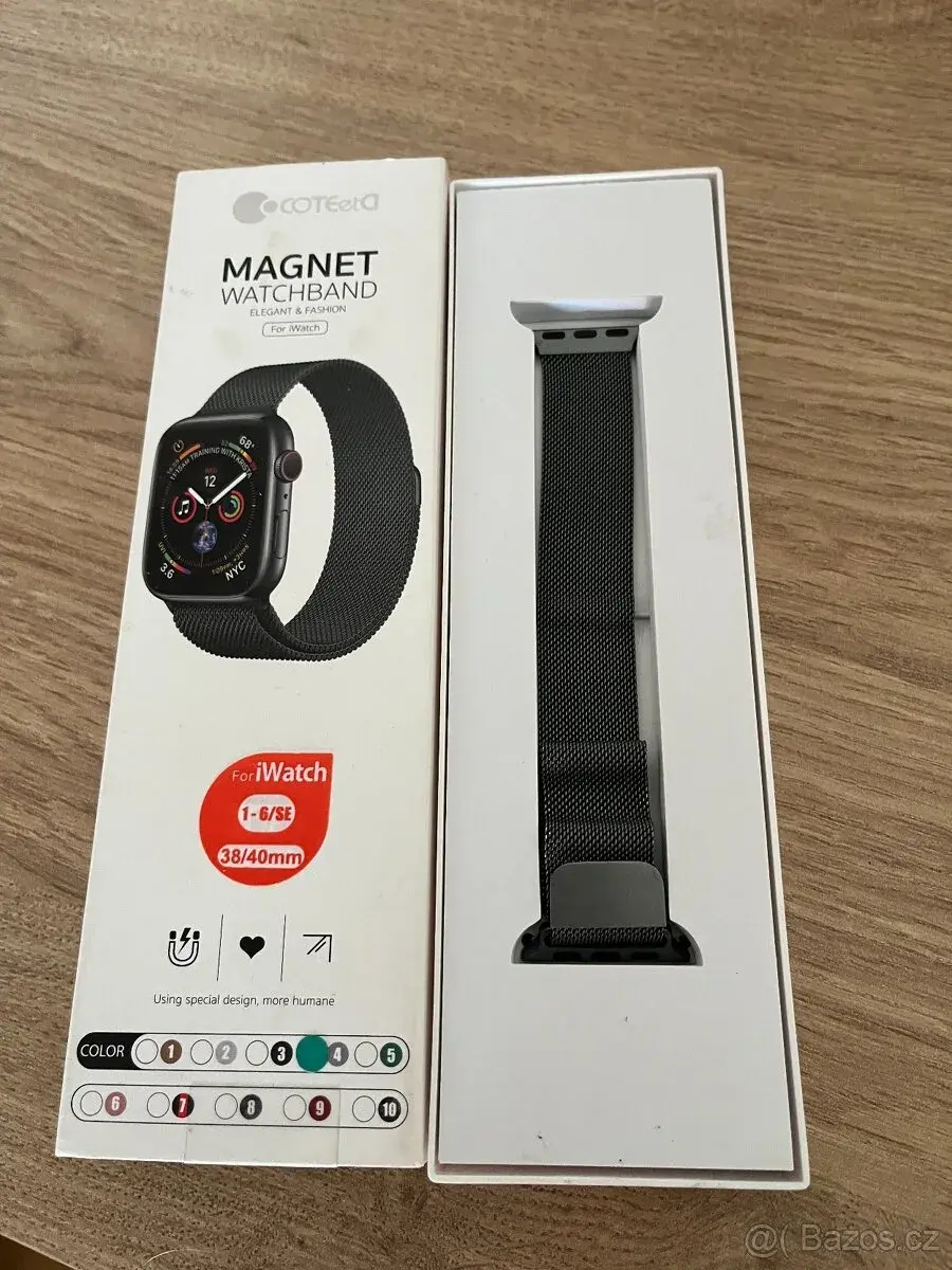 Nový kovový Řemínek pro Apple Watch 38mm/ 40mm
