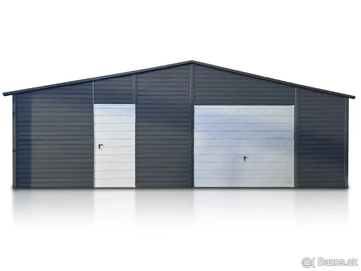 Plechová garáž 9x20m