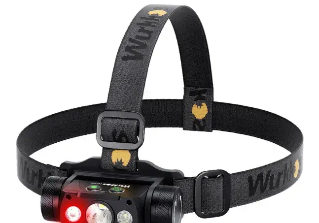 Čelovka Wurkkos HD50, LED, USB-C, 4000L, 5000mAh