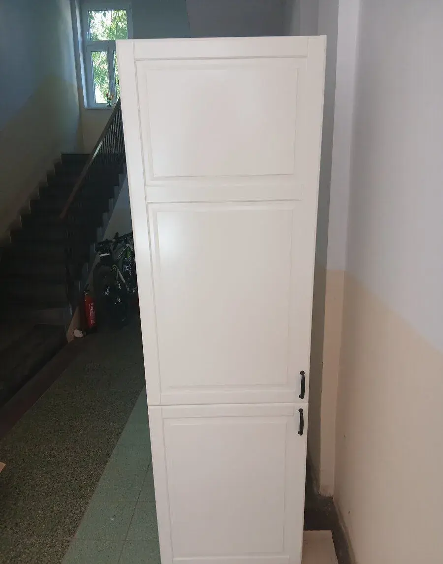 Kompletni vysoka skrin IKEA METOD s nastavbou a supliky