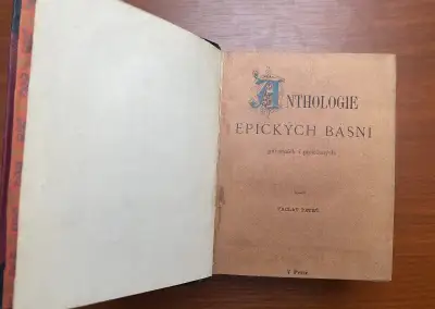 Poetická čítanka - vydání z roku 1875