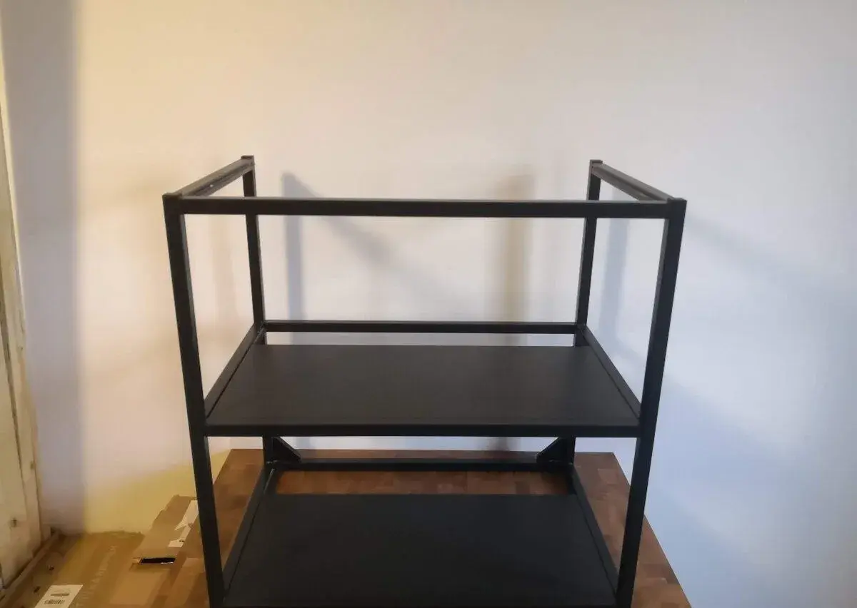 Ikea ENHET 204.644.71 Rám pro umyvadlo, antracit, 60x40x60 c