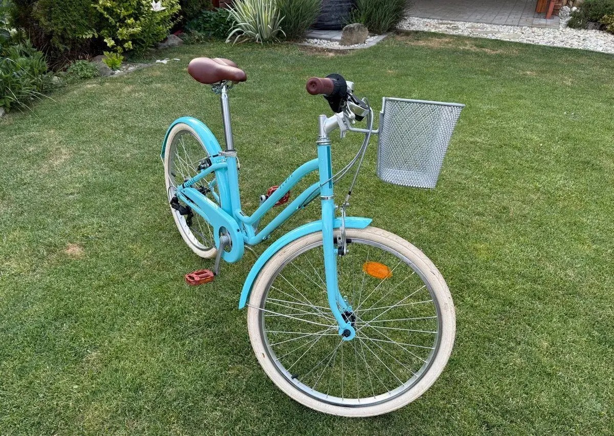 Dětské 24" městské kolo Btwin 500 9–12 let