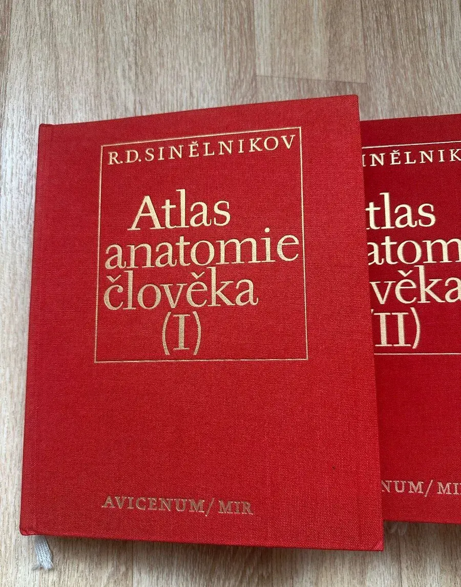 Knihy Atlas anatomie člověka R.D. Sinělnikov