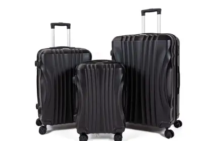 Cestovní kufry Mifex V83, sada 3kusů,M,L,XL,černá TSA