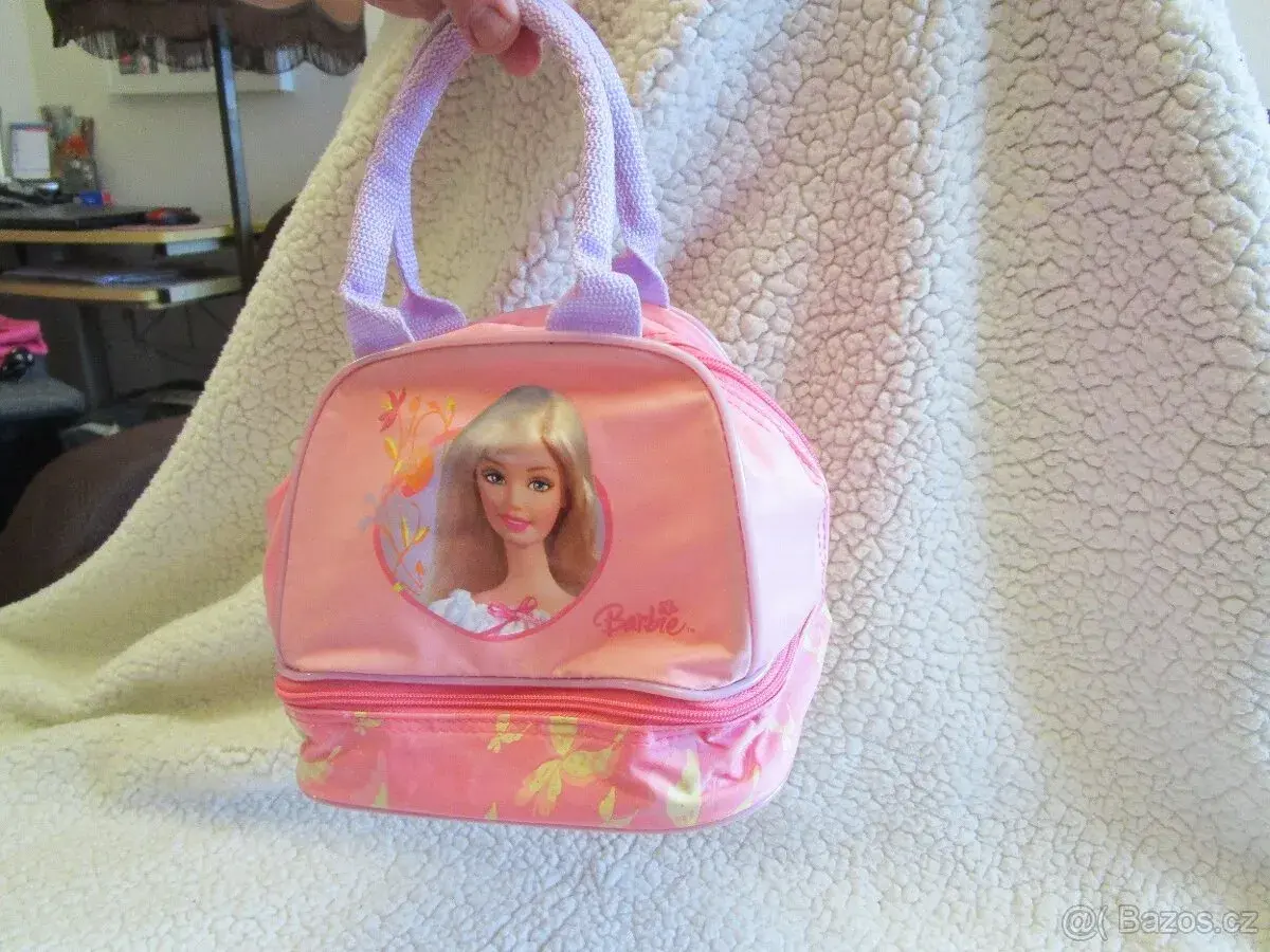 Pěkná dívčí růžová kabelka Barbie, zn. Disney