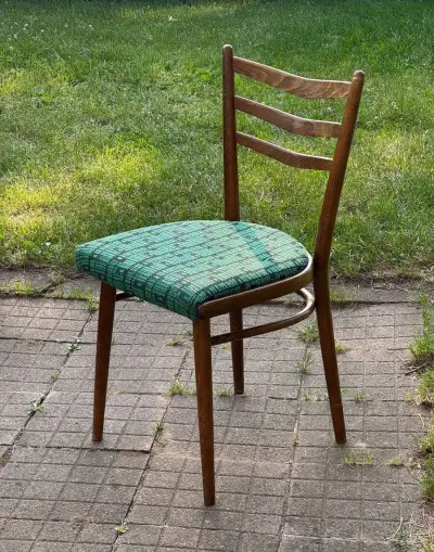 4x retro židle bruselský styl