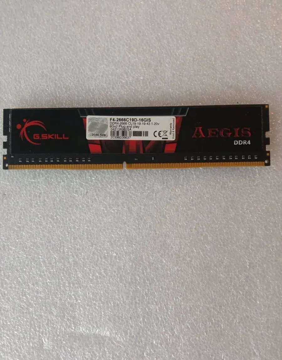 8GB DDR4 2666MHz G.SKILL Gaming series Aegis