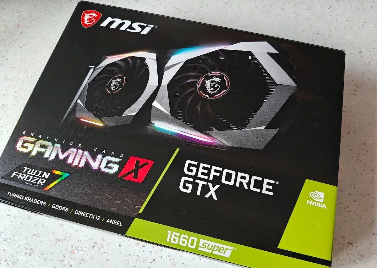 MSI RTX 1660 Super Gaming X