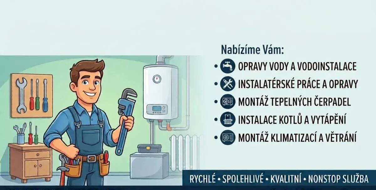 Instalatérské a topenářské práce