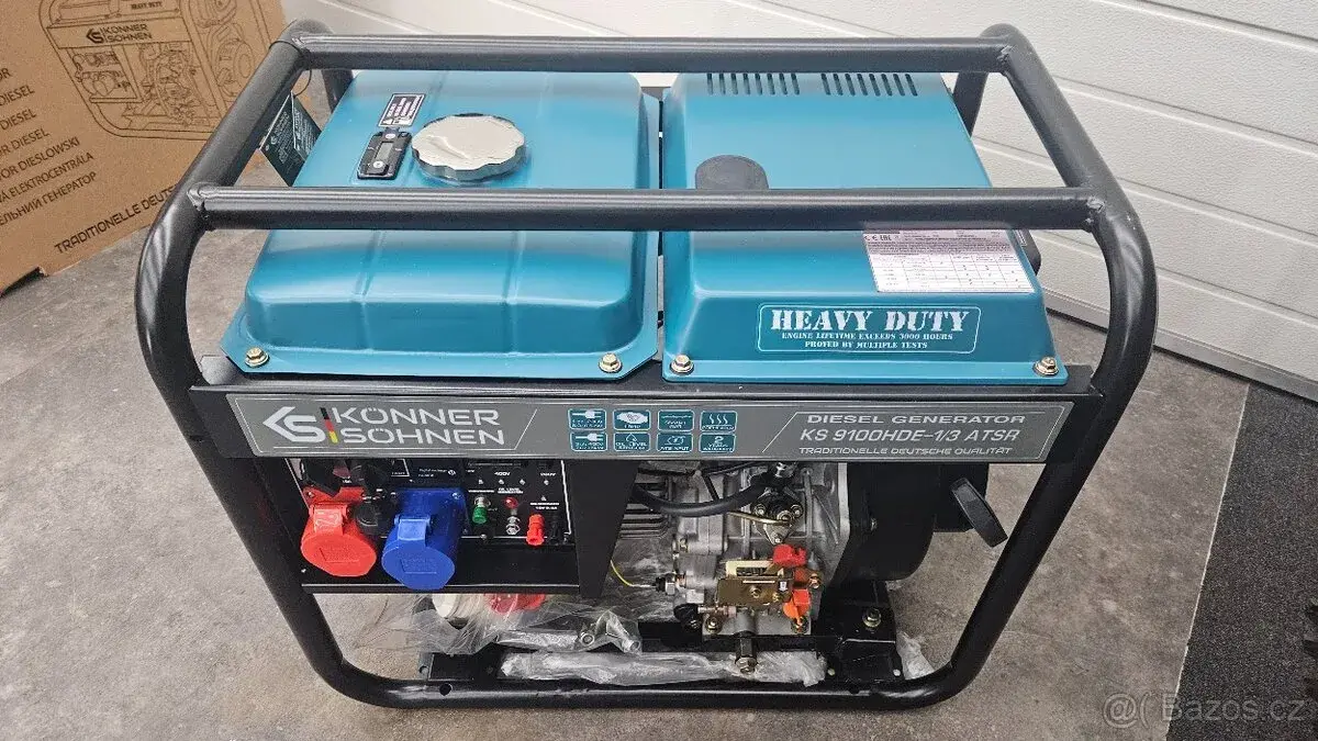 Diesel elektrocentrálu KS 9100HDE nová