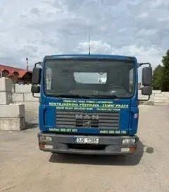 MAN TGL 12.180 hákový nosič kontejnérů 8tun