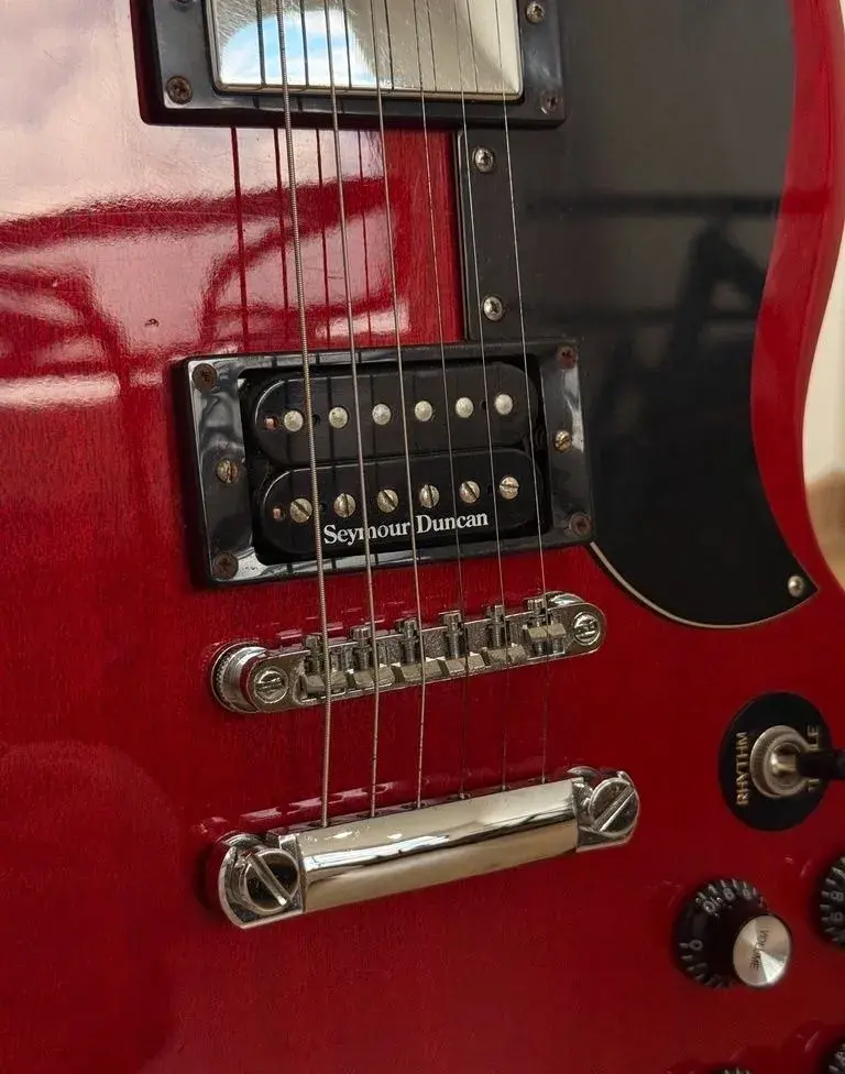 Epiphone SG Standard, Seymour Duncan, pevný kufr