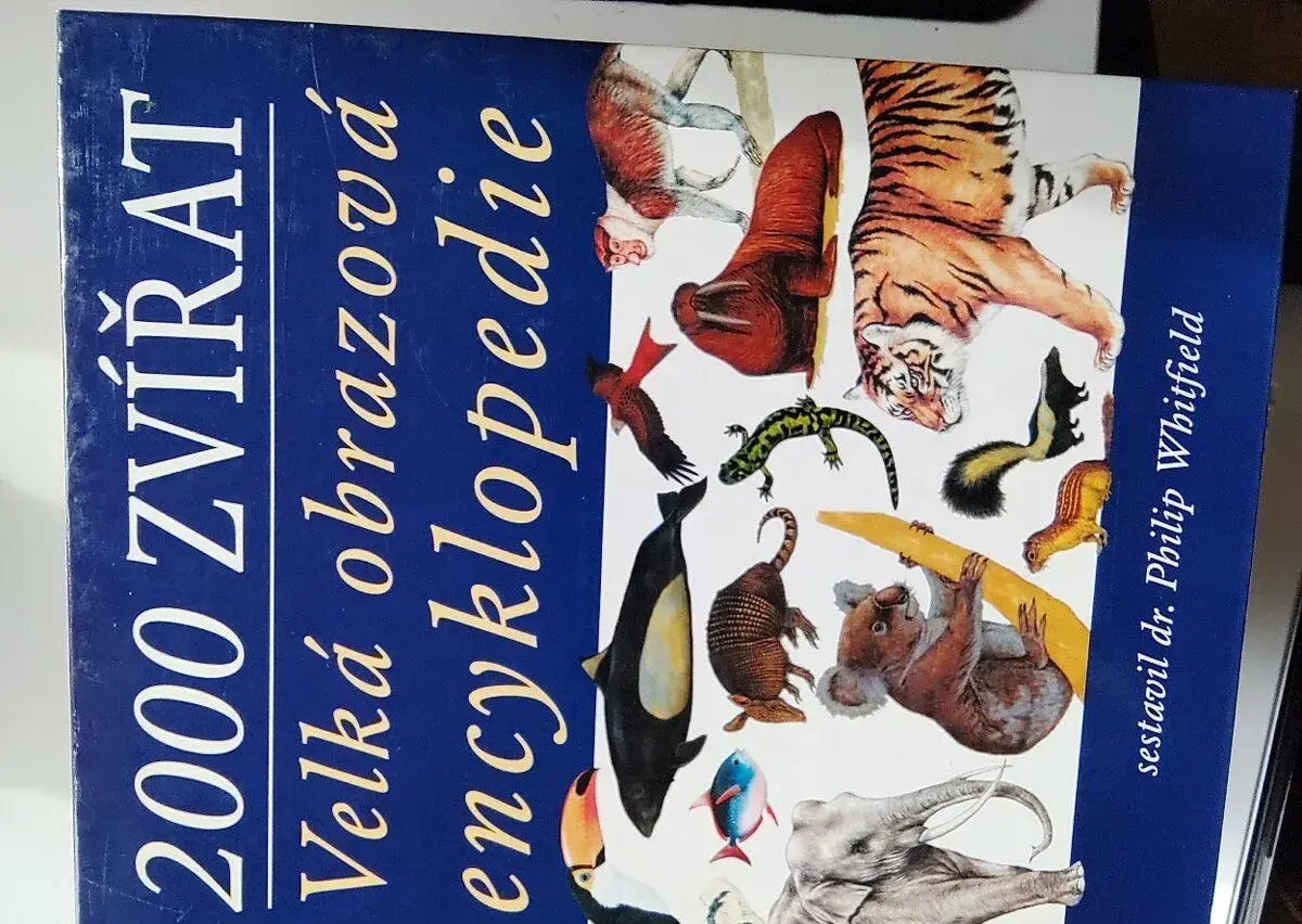 krásná obrazová Encyklopedie 2000 zvířat