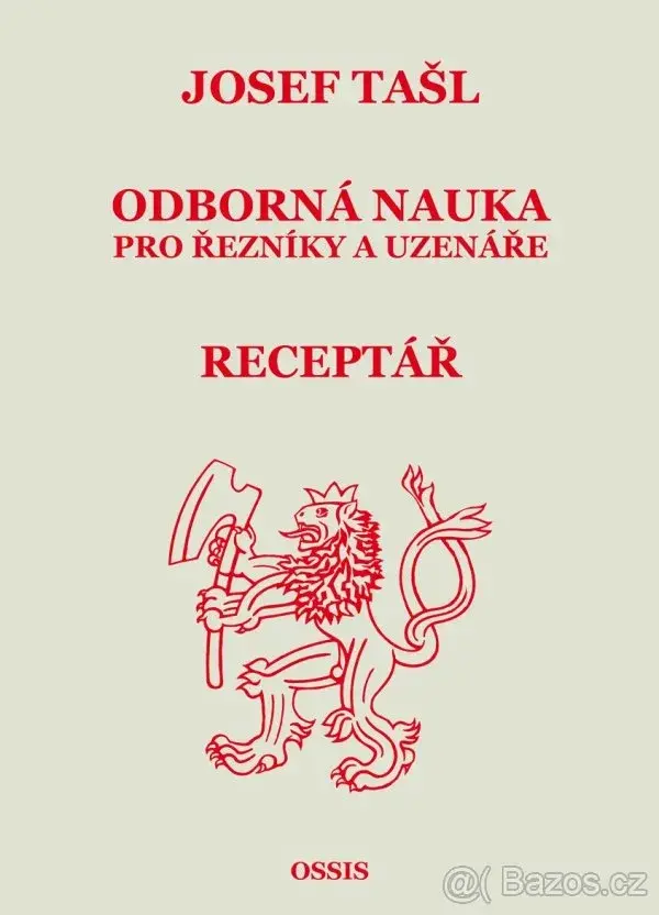 TAŠL - ODBORNÁ NAUKA PRO ŘEZNÍKY / RECEPTÁŘ