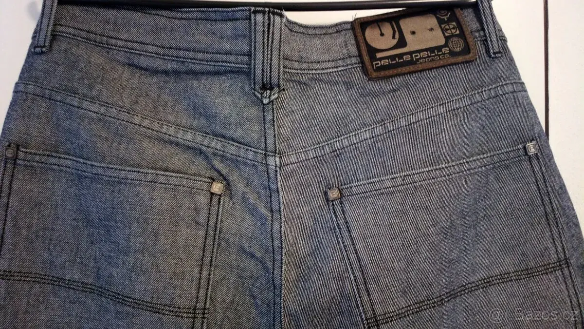 Pánské široké jeans Pelle Pelle, vel. L, vel. 34