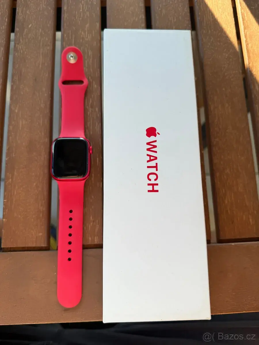 Apple Watch 9, 41 mm, Cellular, GPS, LTE RED, záruka 1m