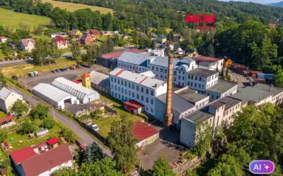 Pronájem výrobního objektu, 260 m², Jílové, okr. Děčín