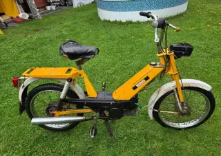 Babetta 207 s kartičkou, žlutá původní, úzká řídítka 4.