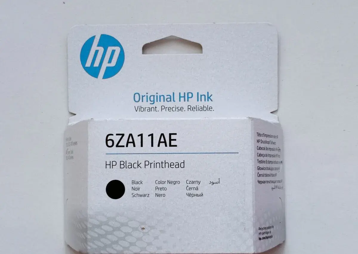 HP tank originál černá tisková hlava