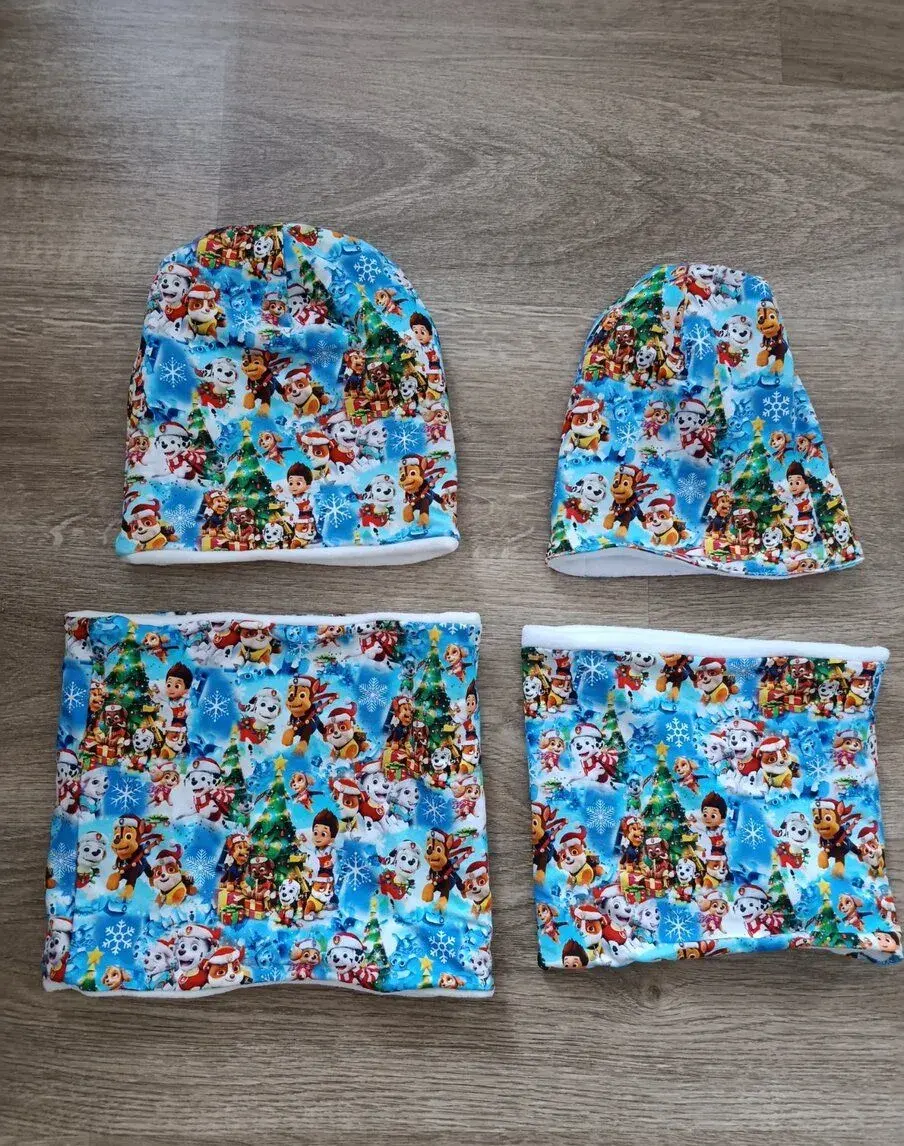 Čepice a nákrčník Paw Patrol