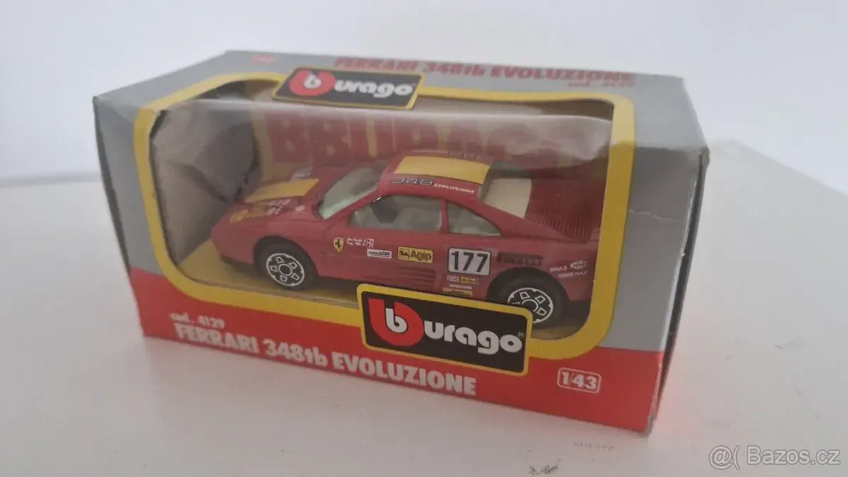 Modely aut Bburago 1:43 Made in Italy
