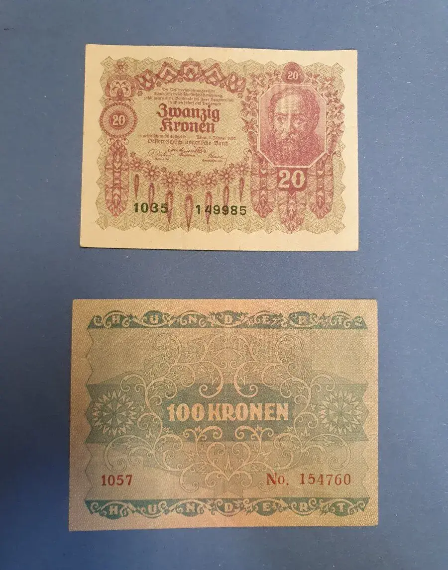 2 ks bankovek