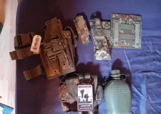 Sumky,polní láhev, airsoft,flactarn, bundeswehr