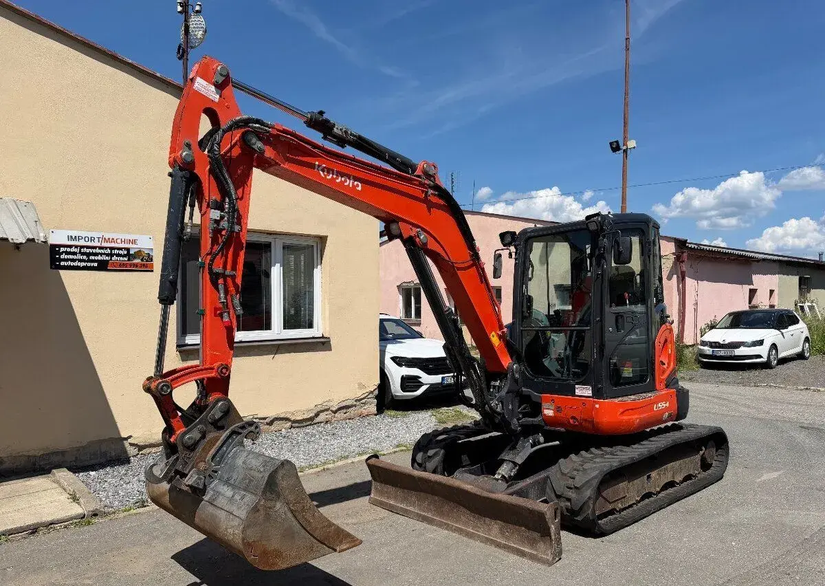 Pásový bagr Kubota U55-4,r.v.2017, 3200mth, KLIMA