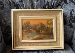 Reprodukce obrazu Christiana Pfaffa v rámu 33 × 28,5 cm