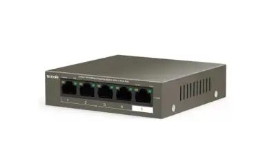 Tenda TEF1105P-4-63W PoE AT Switch 63 Watt