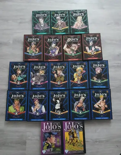 Jojo's bizarre adventure manga