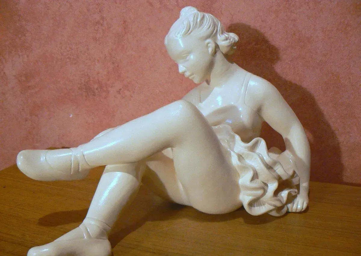 keramická BALETKA Jihokera Bechyně 1966