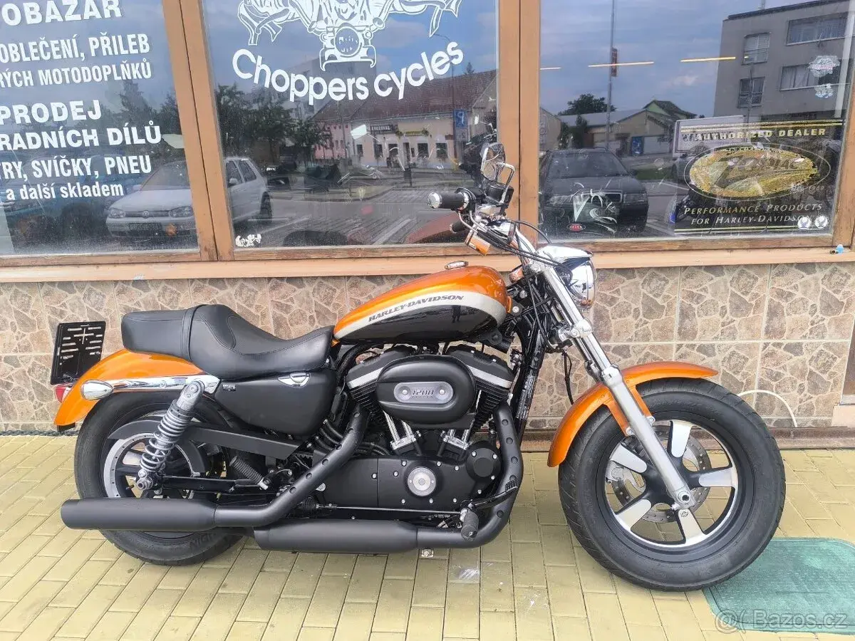 Harley Davidson XL 1200 Custom Sporster EU verze A2 STAV