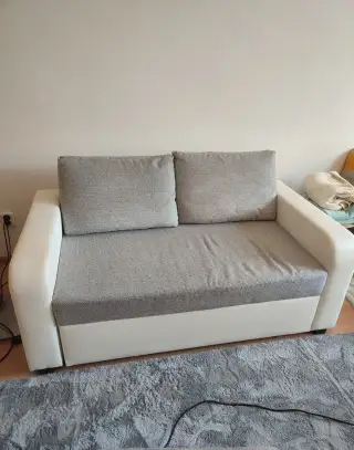 Rozkládací sedačka s úložným prostorem