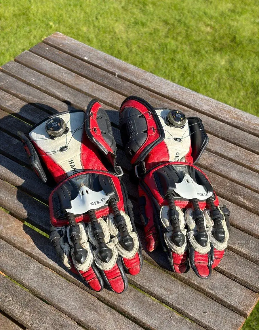 Moto rukavice Knoxx Handroid vel. XS