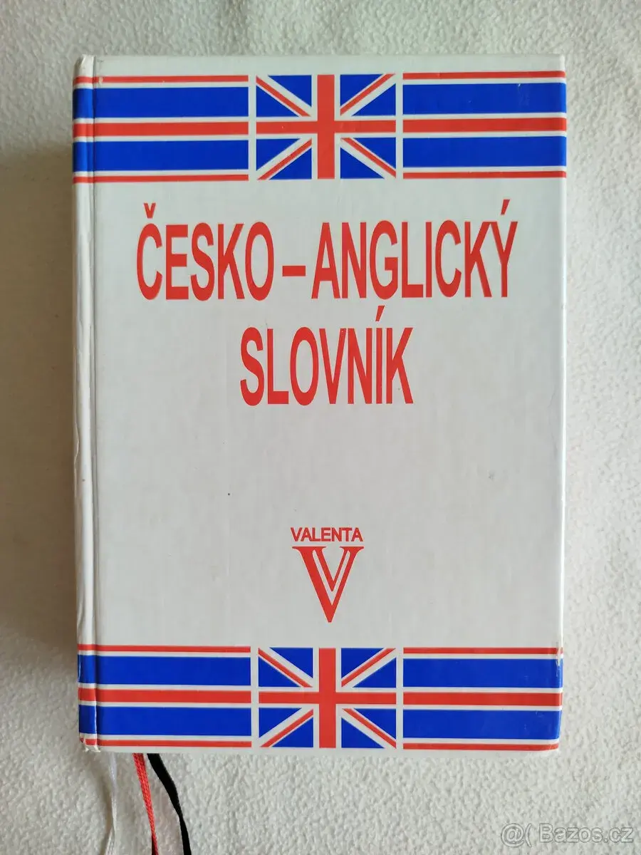 Velký Česko-anglický slovník (Vladimír Valenta rok 1996)