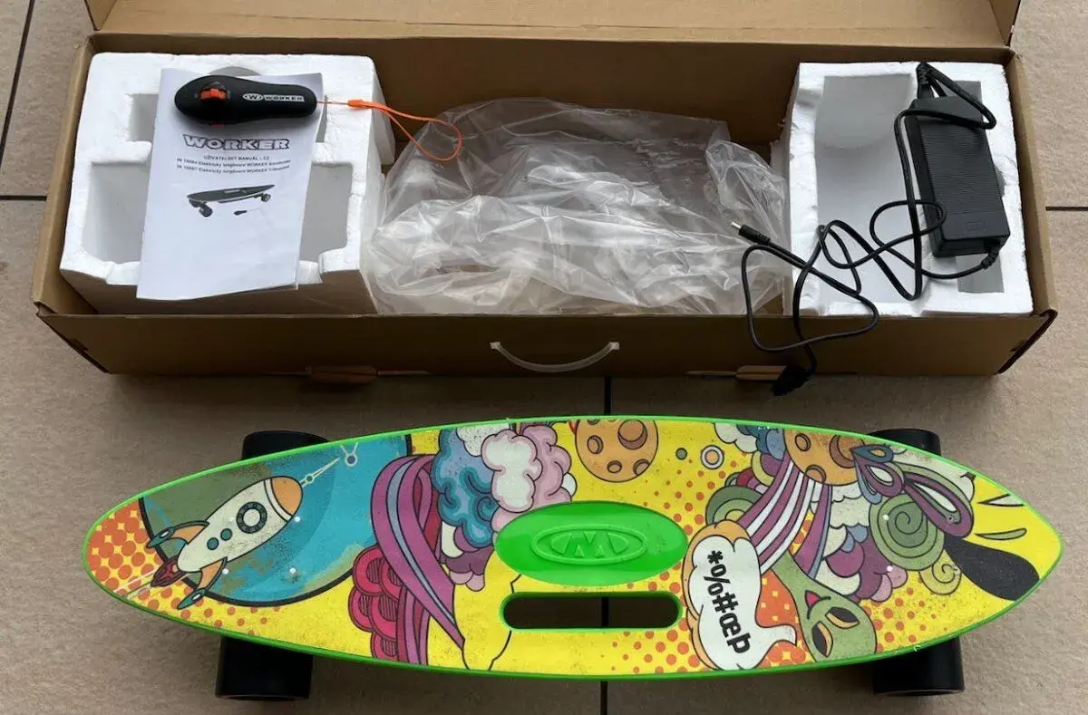 Longboard electric Worker