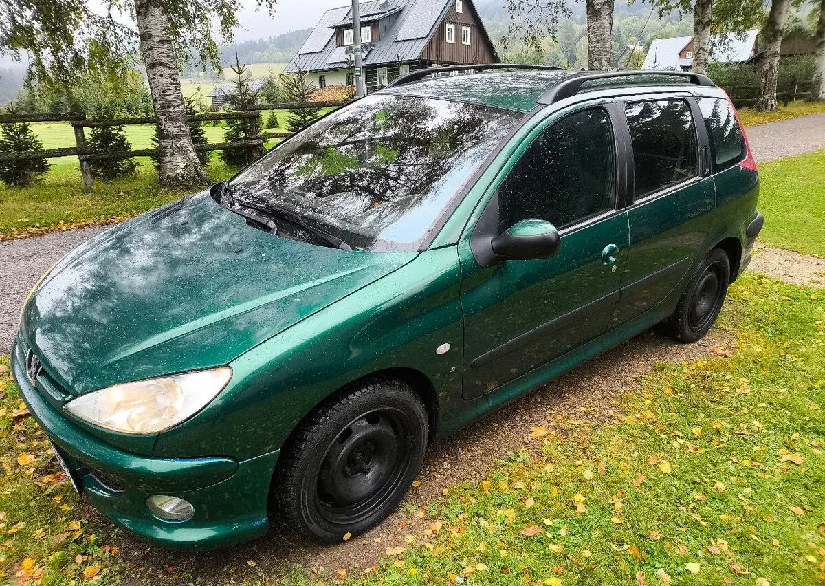 Peugeot 206 – 2000, 2 000 km