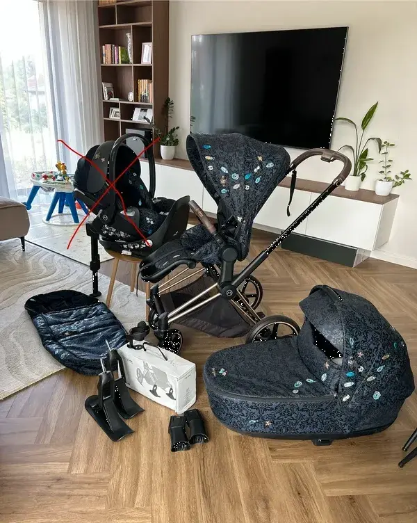 Kočárek Cybex PRIAM Jewels of Nature Rosegold