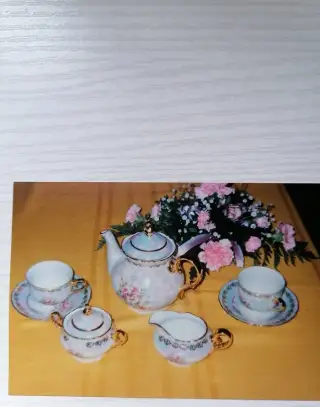 Čajový servis porcelán