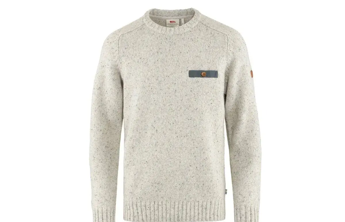 Svetr Fjallraven Lada Round Neck Sweater M z jehněčí vlny