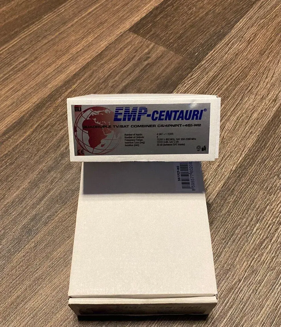 Satelitni prepinac EMP- CENTAURI C5/4PNP(T+4S) - W2
