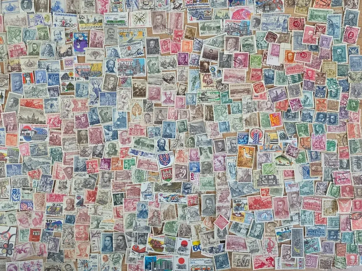 Sbírka známek Českoslovenka