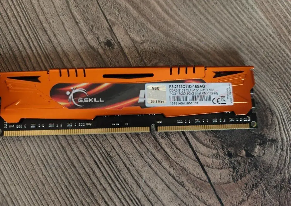 G.skill 8 GB 2133 MHZ