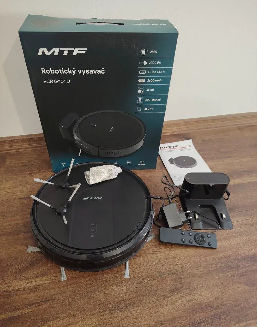 Robotický vysavač s mopovanim,záruka do 17.8 2029